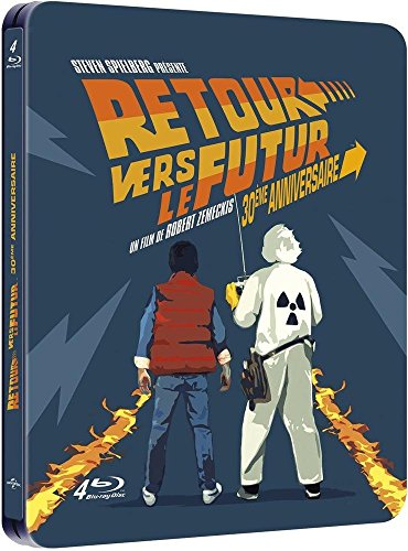 Retour Vers Le Futur - Trilogie - Blu-Ray+ Copie Digitale - Édition Boîtier Steelbook