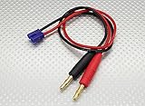 HobbyKing EC2 to Banana Plug Charge Lead Adapter