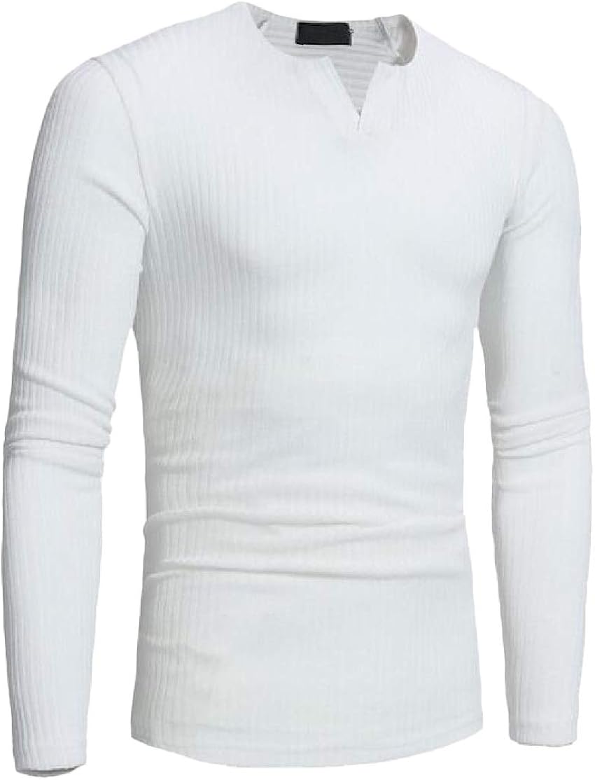 Herren Langarm T-Shirt Slim Fit Von Elegancity - Basic O-Ausschnitt In S-3XL