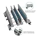 Vertical Laptop Stand [Adjustable Size], ARGIGU 3-Slot Space-Saving Aluminum Desktop Stand Holder Adjustable Dock Size Compatible for All MacBook/Chromebook/Surface/Gaming Laptops(Silver)thumb 3
