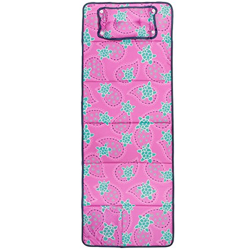 3C4G Swimming Turtles Folding Beach Mat
