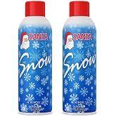 Artificial Snow Spray, Decorative Spray for Trees, Wreaths, Windows, 2 Pack