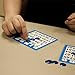100-pack Green Reusable Bingo Cards with Unique Numbers for 100 Players - Family Bingo Game Accessories - Use with Clear Chips