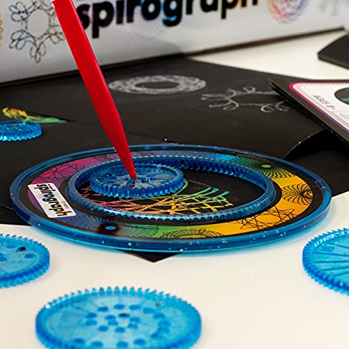 Spirograph — Craft Activity Drawing Kit — Scratch & Shimmer — Create