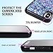 Caka iPhone X Case, iPhone Xs Glitter Case Bling Sparkle Luxury Fashion Flowing Floating Liquid Quicksand Waterfall Glitter Girly Girls Women Cute TPU Black Case for iPhone 10 X XS (Blue Purple)