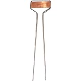 Bosmere K444 Small-Faced Copper Plate Metal Plant Marker, 10-Inch High (Pack of 20)
