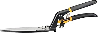 Fiskars Rasenkantenschere GS21, Soft-Touch Griff, Länge 31 cm, Stahl/Kunststoff, Schwarz/Orange, Solid, 1026826