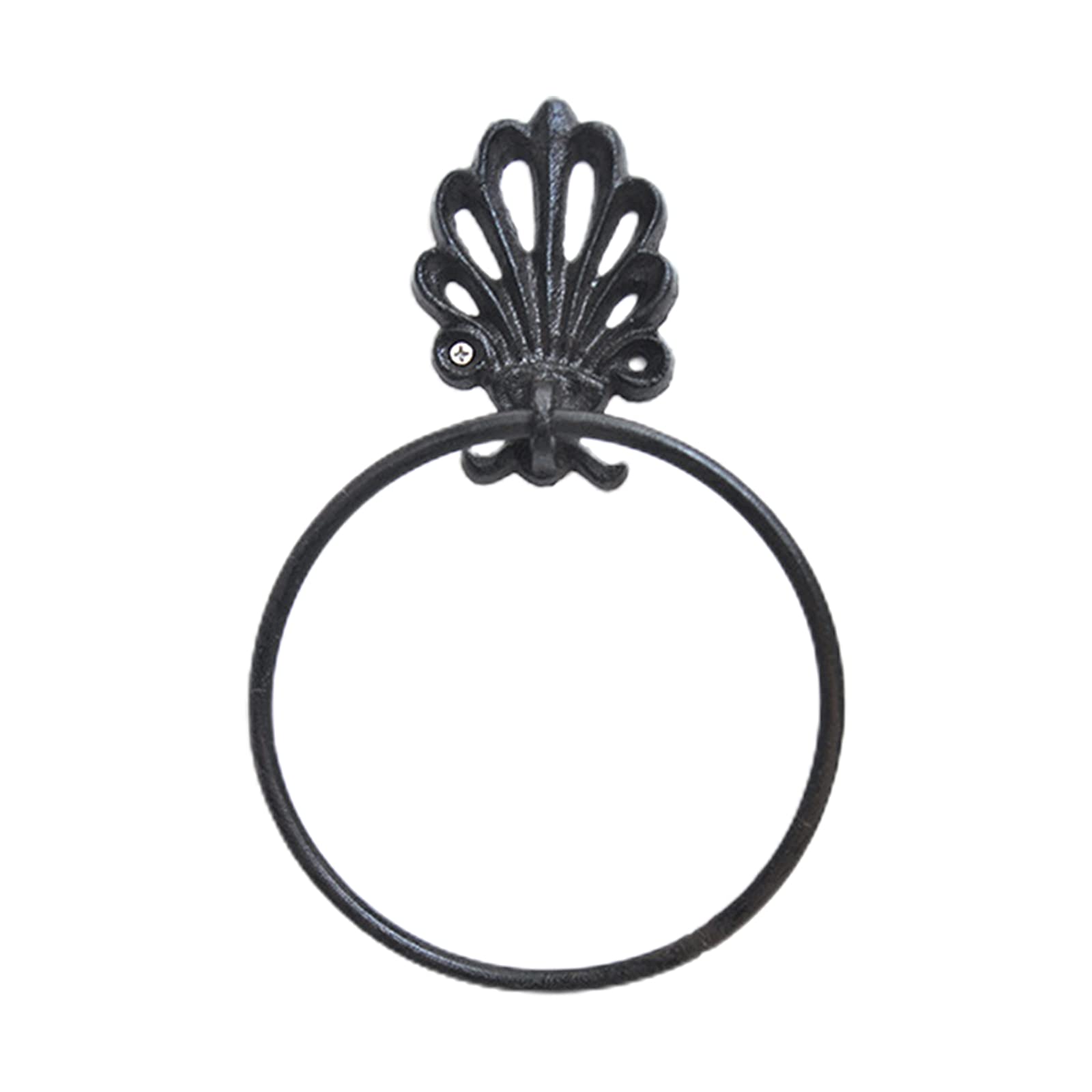 ALXFFBN Towel Ring, 6.7 In Diameter Vintage Metal Towel Ring Hand Towel Holder Wall Mounted Towel Rack for Bathroom and Farmhouse