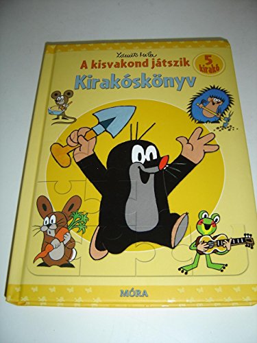 Kirakóskönyv – A kisvakond játszik / Zdenek Miller / Hungarian Krtek the Mole Story and Puzzle Book