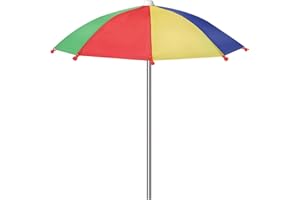 GNODRY Squirrel Picnic Table Feeder Replacement Mini Umbrella for Outside (Multiple Color 1)
