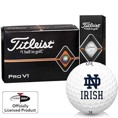 Titleist Pro V1 Half Dozen Notre Dame Fighting Irish Golf Balls - 6 Pack