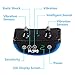 ColPet No Bark Collar, Rechargeable Anti Bark Collar Beep/Vibration/Safe Static Shock 7 Sensitivity Levels Bark Training Collar Reflective Strap for 15-150Ib Dogs