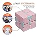 Fidget Toy Infinity Cube - Pinkycolor EDC Fidgeting Game for Kids and Adults - Lovely Mini Gadget Spinner Best for Stress and Anxiety Relief and Kill Time