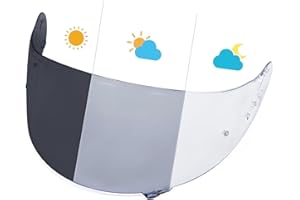 PSLER GT Air 2 Photochromic Visor - Motorcycle Helmet Tinted Visor UV Protection Face Shield Replacement for GT Air GT Air 2 Neotec-1 CNS-1 TC-5 TC-9,Photochromic