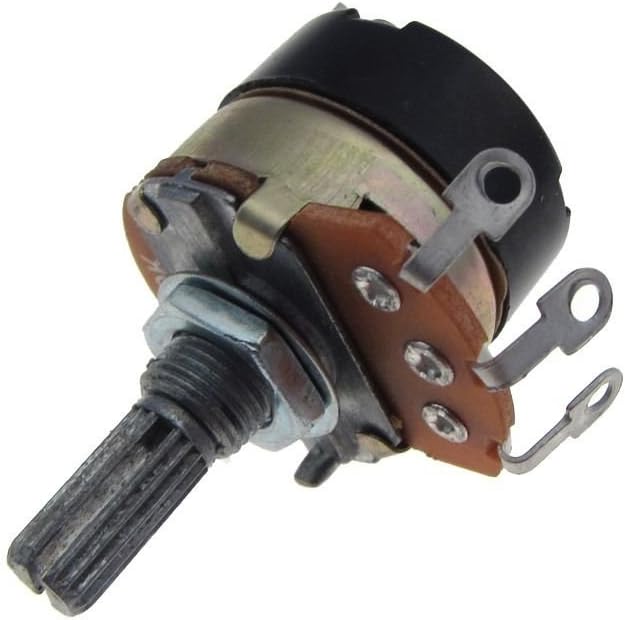 20K Potentiometer Pot Knurled w/ Switch