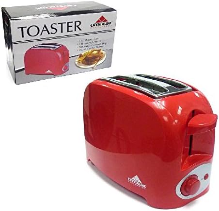 Toaster 2 Slice-Red Toaster,For Home and Kitchen,College Dorm Room Accessories