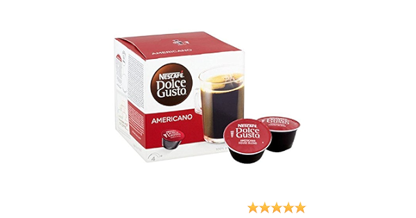 Amazon.com: Nescafe Dolce Gusto Caffe Americano Pods – 16 por pack  (0.35lbs) : Comida Gourmet y Alimentos