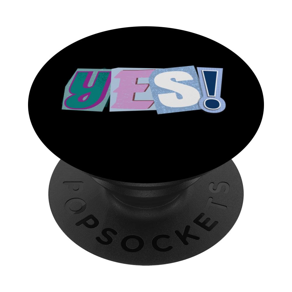 Colorful Yes is Inner Optimist is Sunny Disposition Gifts PopSockets Swappable PopGrip