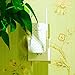Tenda N300 WiFi Range Extender with 2 External Antennas, One Button Extension, Smart Signal LED and Universal Compatibilityifi（A9）