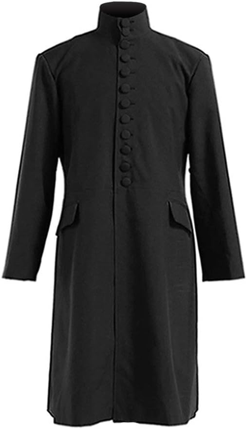 Professor Severus Snape Cosplay Costumes with Cape for Adult
