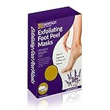 Genation Exfoliant Foot Peel Mask - All-Natural Antifungal Peeling Treatment For Soft Smooth Feet- Dead Skin & Callus Remover Repairs Cracked Rough Dry Soles & Heels (2 Pair) Lavender Scented