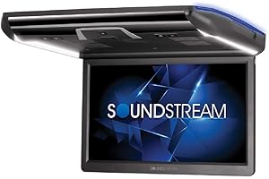 Soundstream VCM160DMH 16 Ceiling Mount Dvd Entert. Sys. Mobile Link Rgb Lights 3 Color Changeable