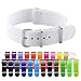 Clockwork Synergy® - Classic SS Nylon NATO Watch Band Straps - White - 18mm Interchangeable Replacement Military Watch Strap