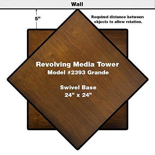 Venture Horizon Revolving Media Tower- Grande 1600 Black