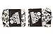 Wrist Wraps (1 Pair/2 Wraps) for Weightlifting/Cross Training/Powerlifting/Bodybuilding -Women & Men-Premium Quality Equipment & Accessories Avoid Injury During Weight Lifting-(Skulls)-1 Year Warranty