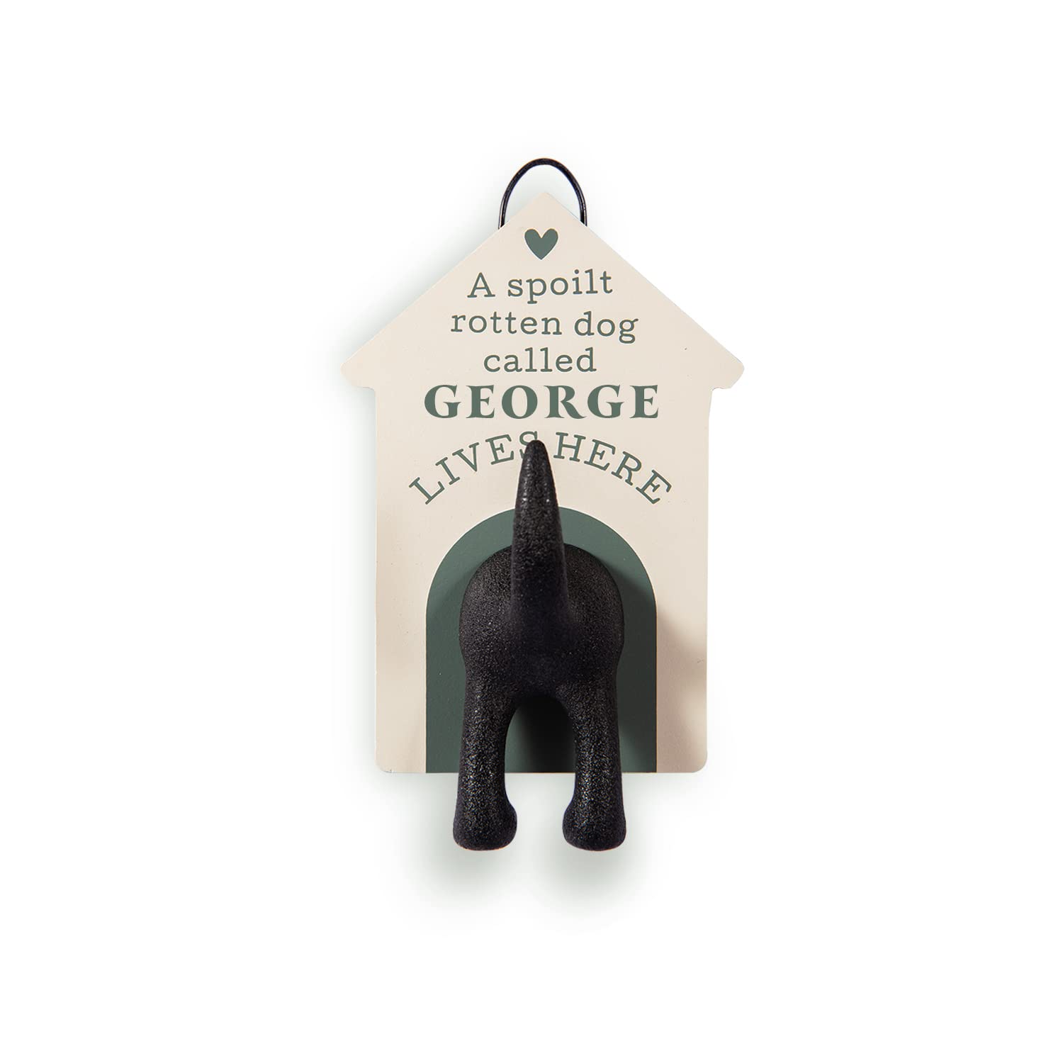 Personalised Dog Lead Hook (George) — image 1