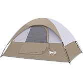 Camping Tent 2-4 Person Dome Tents | Waterproof Windproof Tent with Rainfly Easy Set up-Portable for Camping