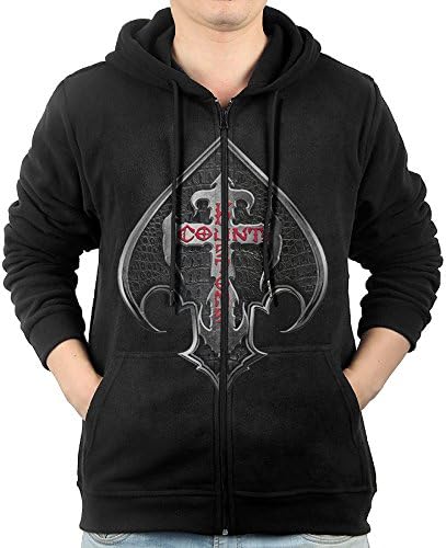 NEW Winter Counts Kustoms License Hoodie Sweatshirt Full Zipper Mens Side Pockets