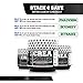 Jacked Factory CREASURGE Pre Workout Creatine Powder w/ElevATP - Muscle Builder & Preworkout Strength Supplement | Boost ATP, Muscle Growth, Power & Performance - Caffeine Free - 30 Sv, Fruit Punch