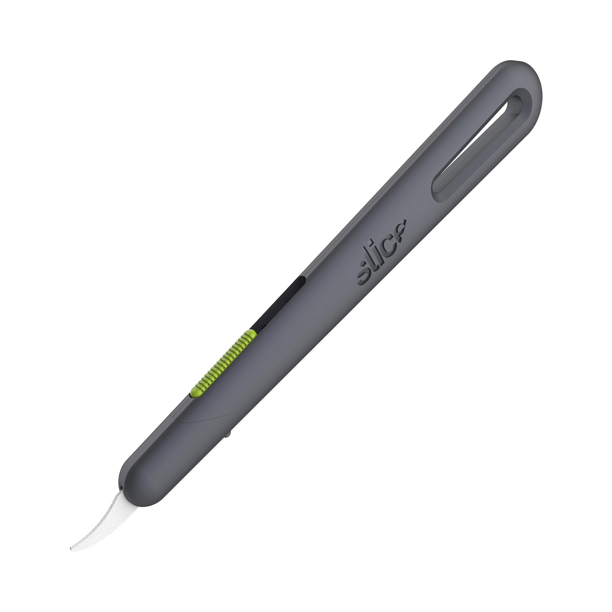 Slice 10597 Auto Seam Ripper | Finger-Friendly, Ceramic Stitch Unpicker And Thread Cutter | Replaceable Blade Lasts Up To 11x Longer Than Steel - Blade Automatically Retracts For Added Safety