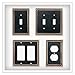Franklin Brass W35060-VBC-C Classic Beaded Single Decorator Wall Switch Plate/Cover, Bronze with Copper Highlights