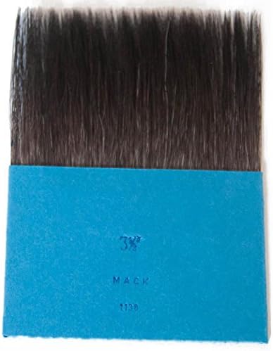 Mack Brush 1138 3-1/2"x2-1/4" Gold Leaf Gilders Tip Brush Kazan Squirrel Hair MAC