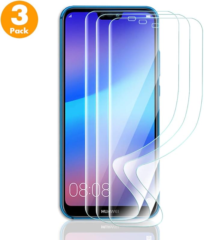 VIUME Huawei P20 Lite Screen Protectors, Premium Plactis TPU Edge to