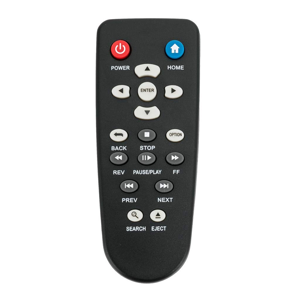 VINABTY Remote Control Replacement for Western Digital WD TV Live Plus Media HD Player