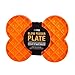 Industripet 10125 Orange Slodog Slow Feeder Plate