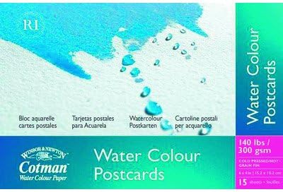 Well Designed Cotman Water Colour Postcards Pad (Branded Item)
