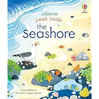 Peep Inside 6 Books Collection Box Set by Usborne (Zoo