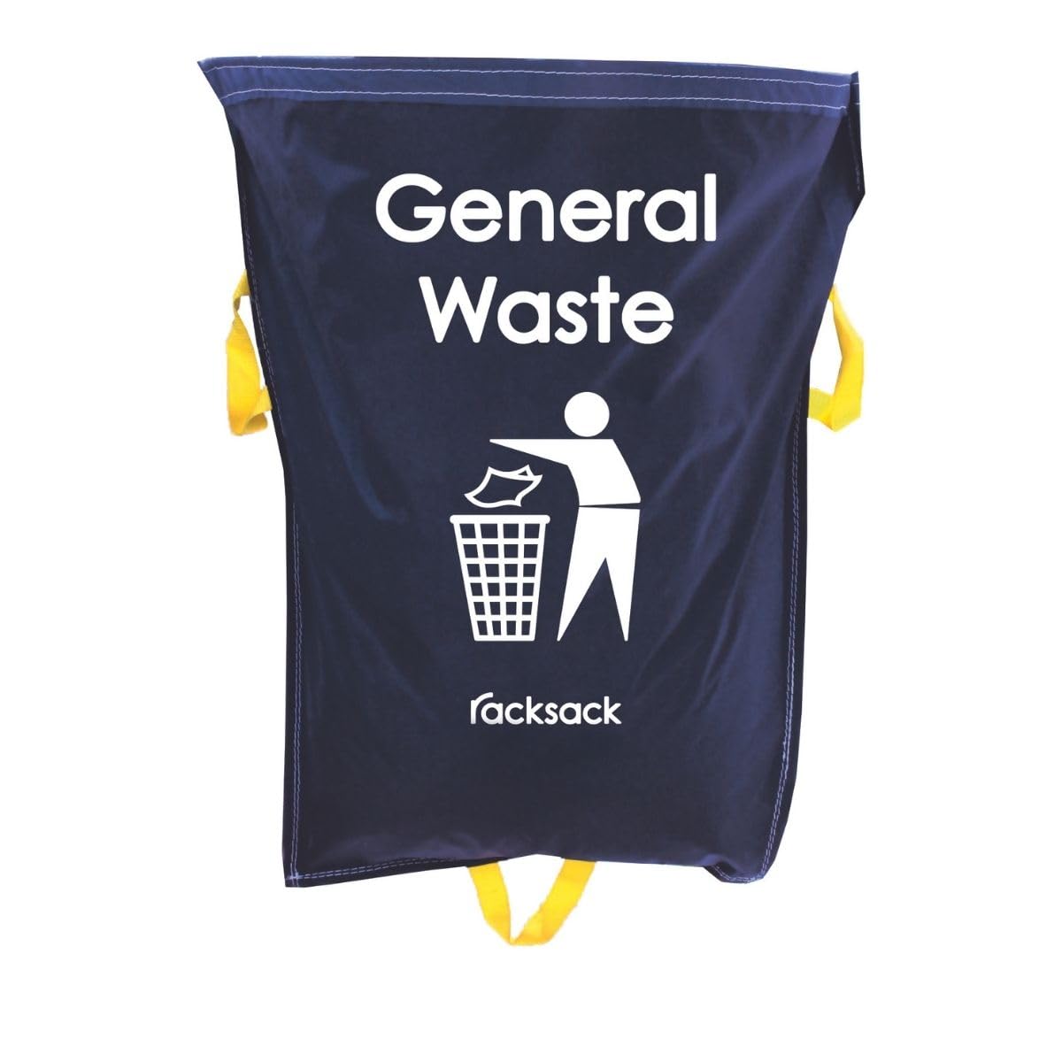Blue Racksack Warehouse Recycling Sack 1000mm high x 920mm Wide - 160L - Recycling Waste Segregation Management - Warehouse Recycling Sack, Recycling Sack (Pack of 1 - General Waste)