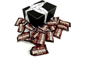 BLACK TIE MERCANTILE Annabelle's Big Hunk Minis, 0.425 oz Bars in a BlackTie Box (Pack of 20)