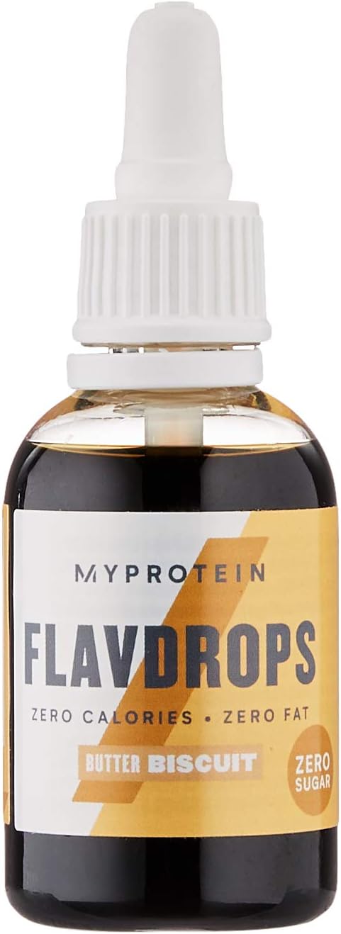 MyProtein FlavDrops - Butter Biscuit, 50ml, Mixed, 50 ml (Pack of 1)