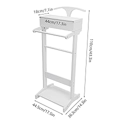 JINHZIXIU Wood Suit Rack Suit Stand for Man and