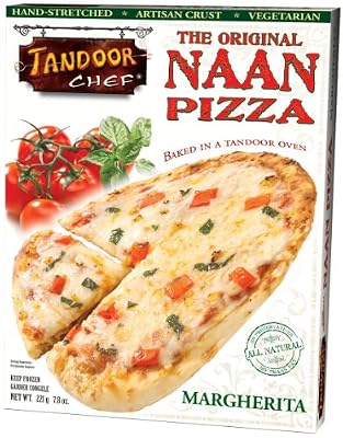 Margherita Naan Pizza, 7.8-Ounce Boxes (Pack of 12)