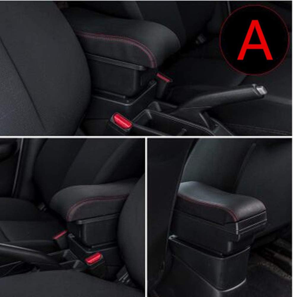 Gnnlor Armrest box central Store content Storage box armrest box, for Suzuki jimny 2019