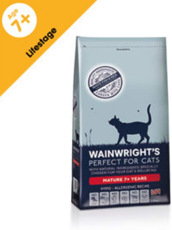 Wainwright's Mature Complete Dry Cat Food White Fish And Rice 1.5KG A