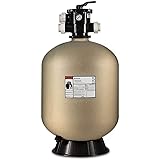 Pentair 145333 Corrosion Resistant Thermoplastic Tank Sand Dollar Top Mount Swimming Pool Clamp Style 6 Position Multiport Va