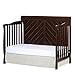 Dream On Me, Ashton Full Panel 5-in-1 Convertible Crib, Espresso